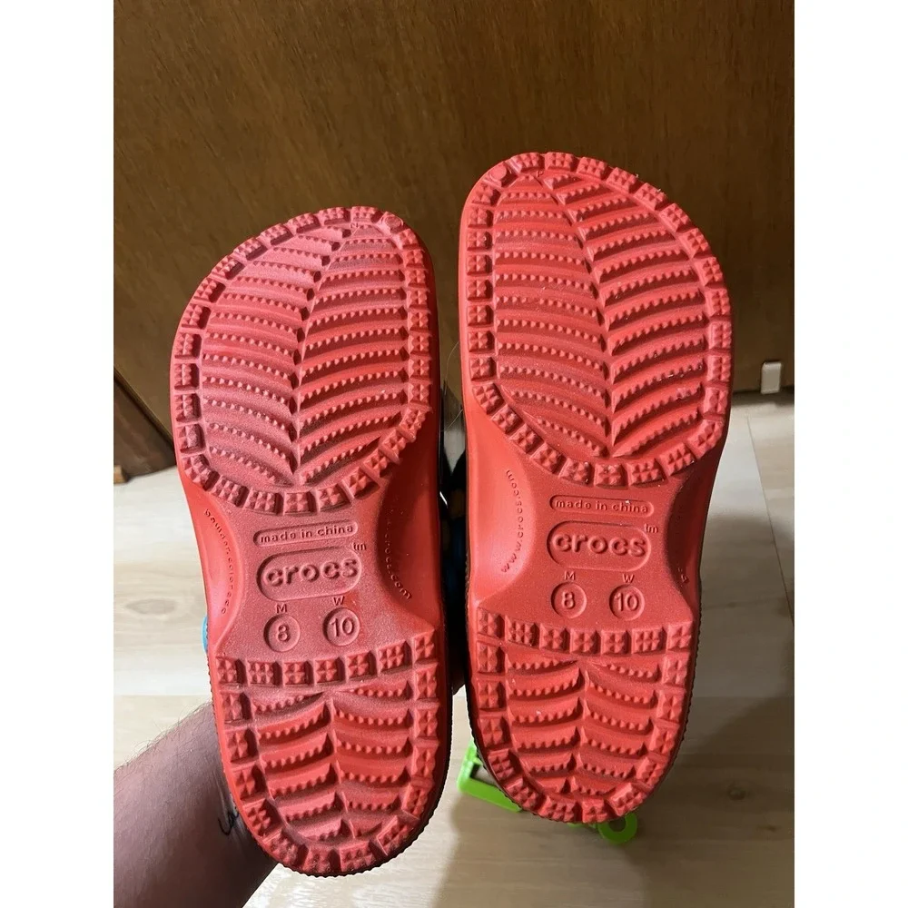 Crocs Adult South Park Cartman Cls Clg Clog Men's 8, Women's 10 Red New No Box